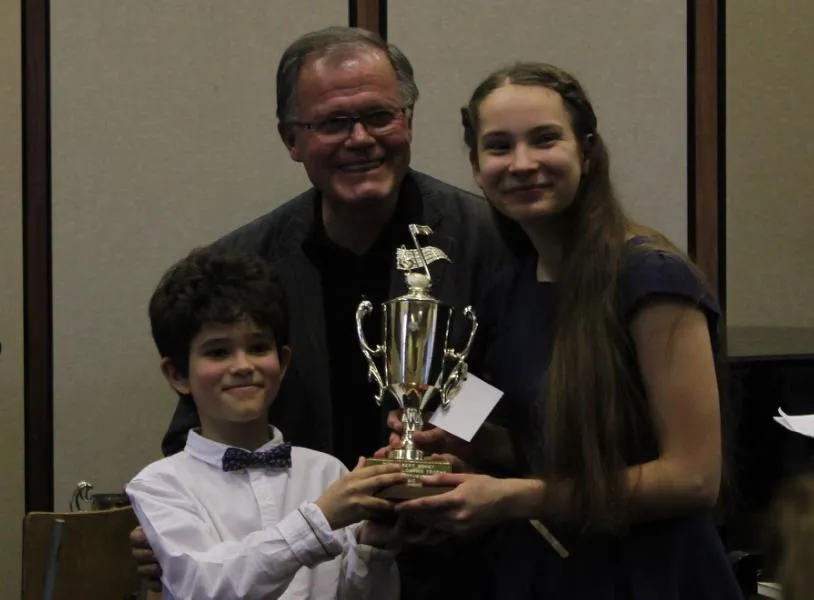 Pianist at the festival