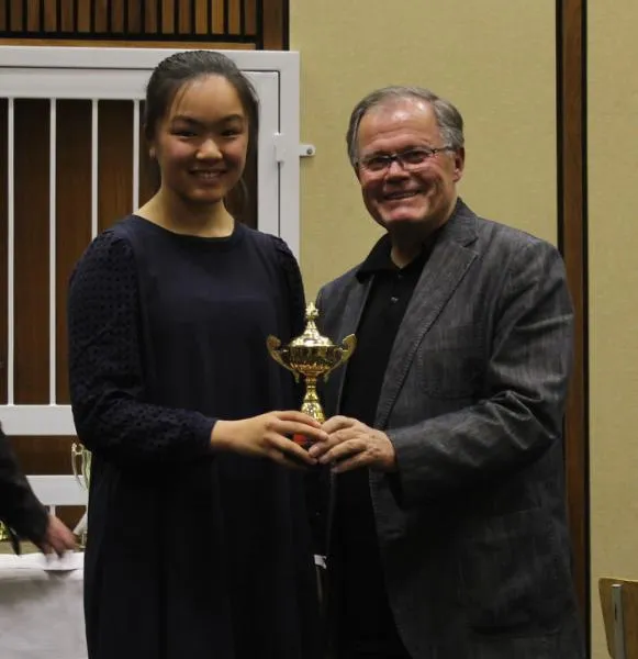 Trophy presentation at Festival 2016