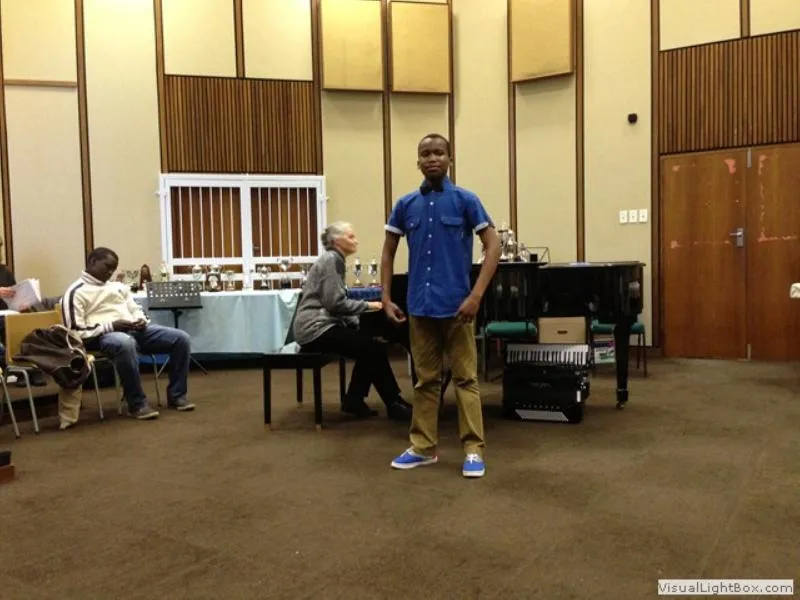 Festival vocal performance