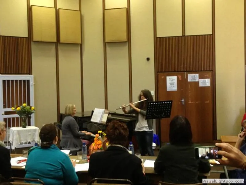 Festival piano moment