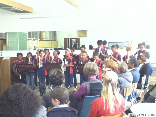 Student ensemble at WITS campus