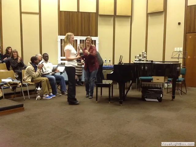 Festival award presentation