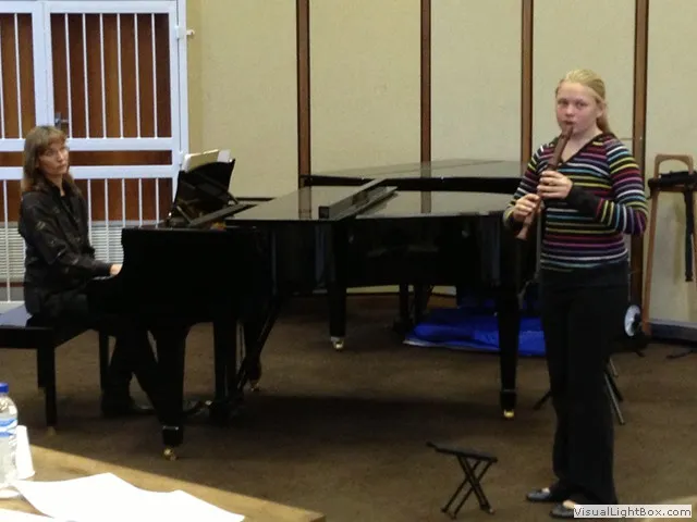 Festival piano performance