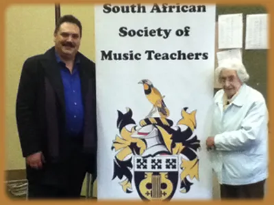 SASMT banner with committee members